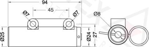 Autex 631274 - Успокоитель, зубчастий ремінь autozip.com.ua