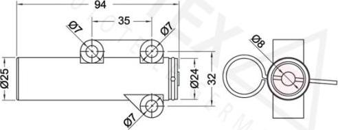 Autex 631273 - Успокоитель, зубчастий ремінь autozip.com.ua