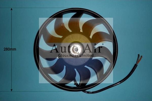 Auto Air Gloucester 05-1007 - Електродвигун, вентилятор радіатора autozip.com.ua