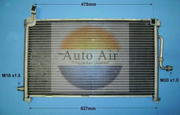 Auto Air Gloucester 16-9999 - Конденсатор, кондиціонер autozip.com.ua