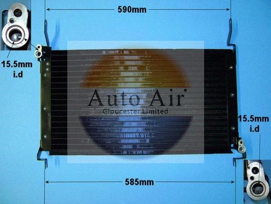 Auto Air Gloucester 16-9770 - Конденсатор, кондиціонер autozip.com.ua