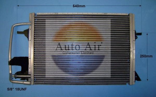 Auto Air Gloucester 16-6510 - Конденсатор, кондиціонер autozip.com.ua