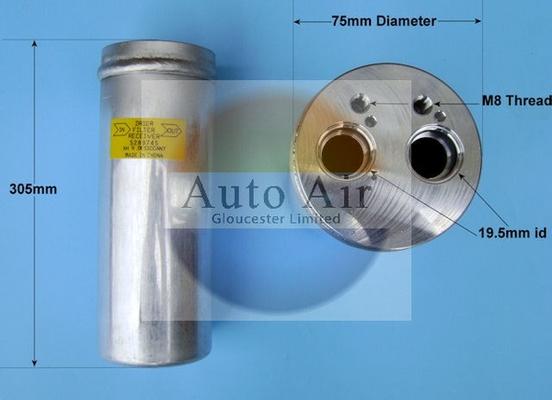 Auto Air Gloucester 31-0036 - Осушувач, кондиціонер autozip.com.ua