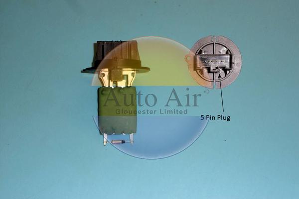 Auto Air Gloucester 20-0052 - Додатковий резистор, вентилятор кондиціонера autozip.com.ua