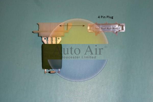 Auto Air Gloucester 20-0069 - Додатковий резистор, вентилятор кондиціонера autozip.com.ua