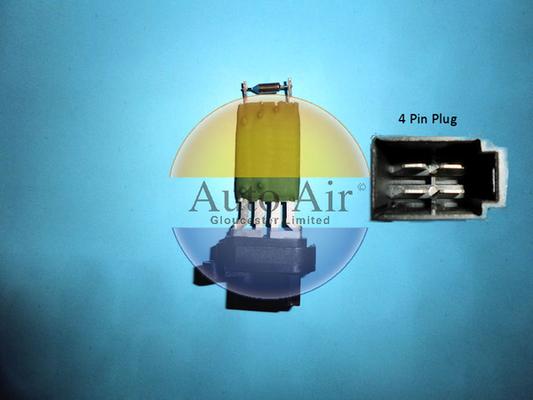 Auto Air Gloucester 20-0038 - Додатковий резистор, вентилятор кондиціонера autozip.com.ua
