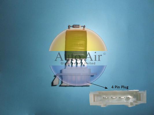 Auto Air Gloucester 20-0075 - Додатковий резистор, вентилятор кондиціонера autozip.com.ua