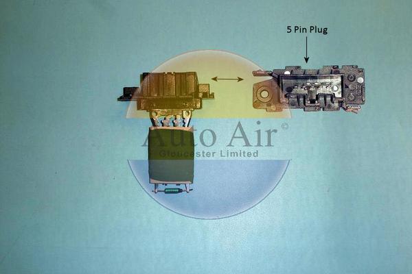 Auto Air Gloucester 20-0140 - Додатковий резистор, вентилятор кондиціонера autozip.com.ua