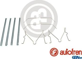 AUTOFREN SEINSA D43027A - Комплектуючі, колодки дискового гальма autozip.com.ua