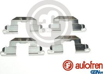 AUTOFREN SEINSA D42910A - Комплектуючі, колодки дискового гальма autozip.com.ua