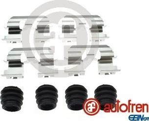 AUTOFREN SEINSA D42925A - Комплектуючі, колодки дискового гальма autozip.com.ua