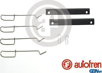 AUTOFREN SEINSA D42495A - Комплектуючі, колодки дискового гальма autozip.com.ua