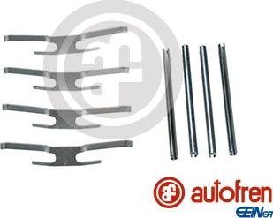 AUTOFREN SEINSA D42489A - Комплектуючі, колодки дискового гальма autozip.com.ua
