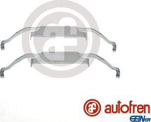 AUTOFREN SEINSA D42558A - Комплектуючі, колодки дискового гальма autozip.com.ua
