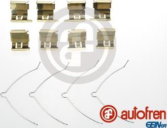 AUTOFREN SEINSA D42565A - Комплектуючі, колодки дискового гальма autozip.com.ua