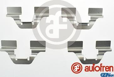AUTOFREN SEINSA D42684A - Комплектуючі, колодки дискового гальма autozip.com.ua