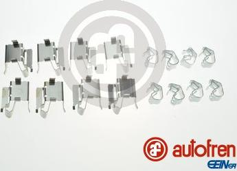 AUTOFREN SEINSA D42869A - Комплектуючі, колодки дискового гальма autozip.com.ua