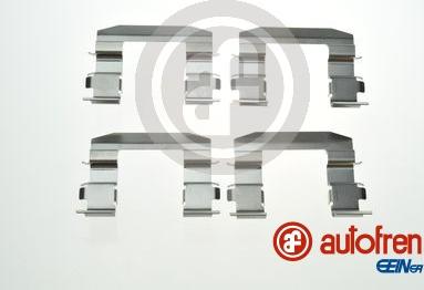 AUTOFREN SEINSA D42880A - Комплектуючі, колодки дискового гальма autozip.com.ua