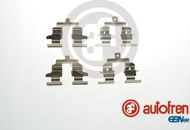 AUTOFREN SEINSA D42822A - Комплектуючі, колодки дискового гальма autozip.com.ua