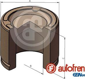 AUTOFREN SEINSA D025496 - Поршень, корпус скоби гальма autozip.com.ua