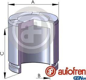 AUTOFREN SEINSA D025816 - Поршень, корпус скоби гальма autozip.com.ua