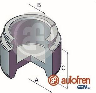 AUTOFREN SEINSA D025479 - Поршень, корпус скоби гальма autozip.com.ua