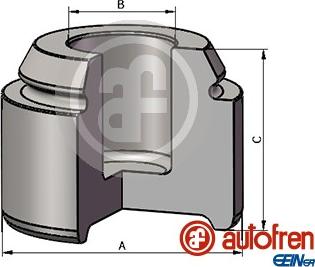 AUTOFREN SEINSA D025569 - Поршень, корпус скоби гальма autozip.com.ua