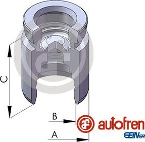 AUTOFREN SEINSA D025652 - Поршень, корпус скоби гальма autozip.com.ua