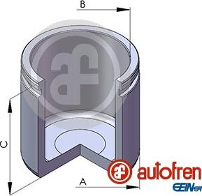 AUTOFREN SEINSA D025309 - Поршень, корпус скоби гальма autozip.com.ua