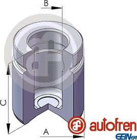 AUTOFREN SEINSA D025518 - Поршень, корпус скоби гальма autozip.com.ua