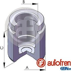 AUTOFREN SEINSA D025125 - Поршень, корпус скоби гальма autozip.com.ua