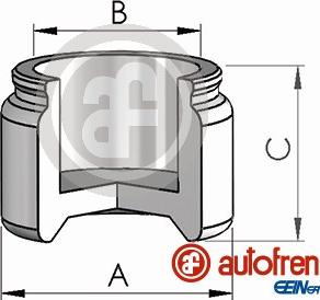 AUTOFREN SEINSA D025880 - Поршень, корпус скоби гальма autozip.com.ua