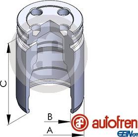 AUTOFREN SEINSA D025241 - Поршень, корпус скоби гальма autozip.com.ua