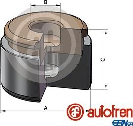 AUTOFREN SEINSA D025731 - Поршень, корпус скоби гальма autozip.com.ua