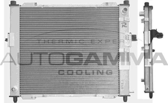 Autogamma 104200 - Радіатор, охолодження двигуна autozip.com.ua