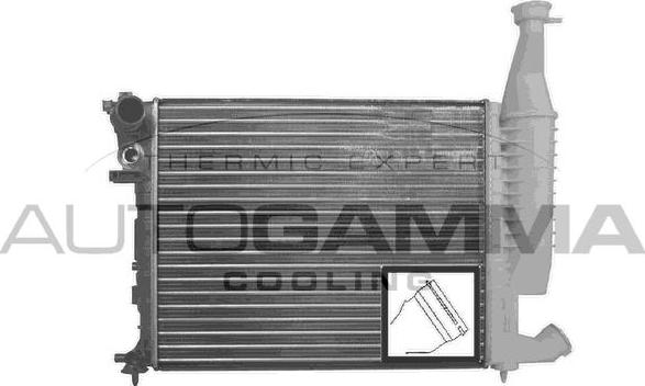 Autogamma 101346 - Радіатор, охолодження двигуна autozip.com.ua