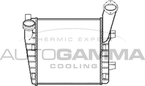 Autogamma 103949 - Интеркулер autozip.com.ua