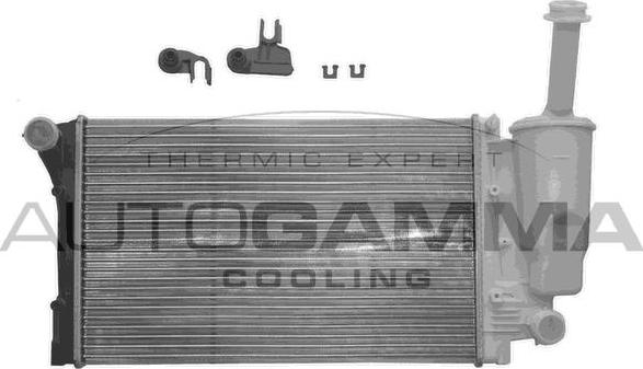 Autogamma 103411 - Радіатор, охолодження двигуна autozip.com.ua
