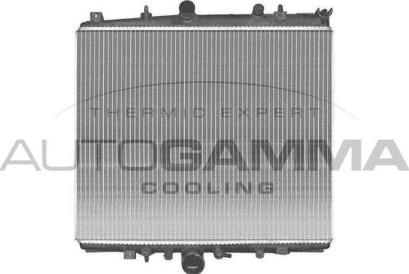 Autogamma 103167 - Радіатор, охолодження двигуна autozip.com.ua