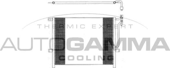 Autogamma 103298 - Конденсатор, кондиціонер autozip.com.ua