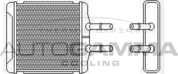 Autogamma 102584 - Теплообмінник, опалення салону autozip.com.ua