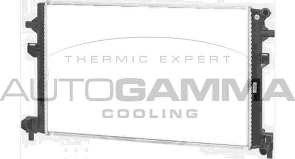 Autogamma 107990 - Радіатор, охолодження двигуна autozip.com.ua