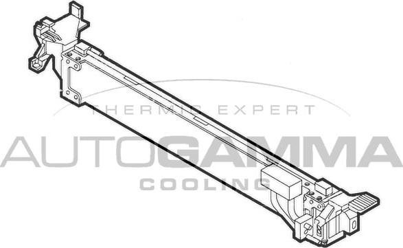 Autogamma 107472 - Масляний радіатор, рухове масло autozip.com.ua