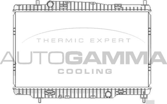 Autogamma 107763 - Радіатор, охолодження двигуна autozip.com.ua