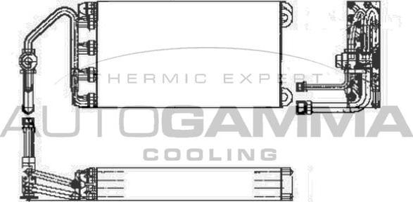 Autogamma 112150 - Випарник, кондиціонер autozip.com.ua