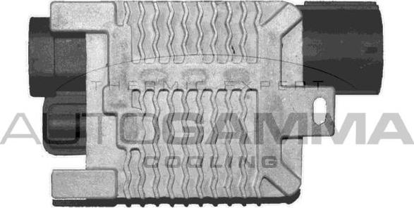 Autogamma GA15493 - Додатковий резистор, електромотор - вентилятор радіатора autozip.com.ua