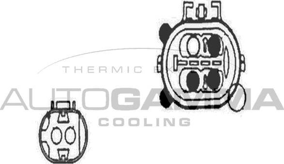 Autogamma GA200444 - Вентилятор, охолодження двигуна autozip.com.ua