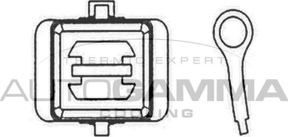 Autogamma GA201475 - Вентилятор, охолодження двигуна autozip.com.ua