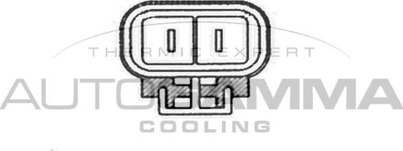 Autogamma GA228011 - Вентилятор, охолодження двигуна autozip.com.ua