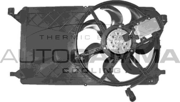 Autogamma GA224009 - Вентилятор, охолодження двигуна autozip.com.ua